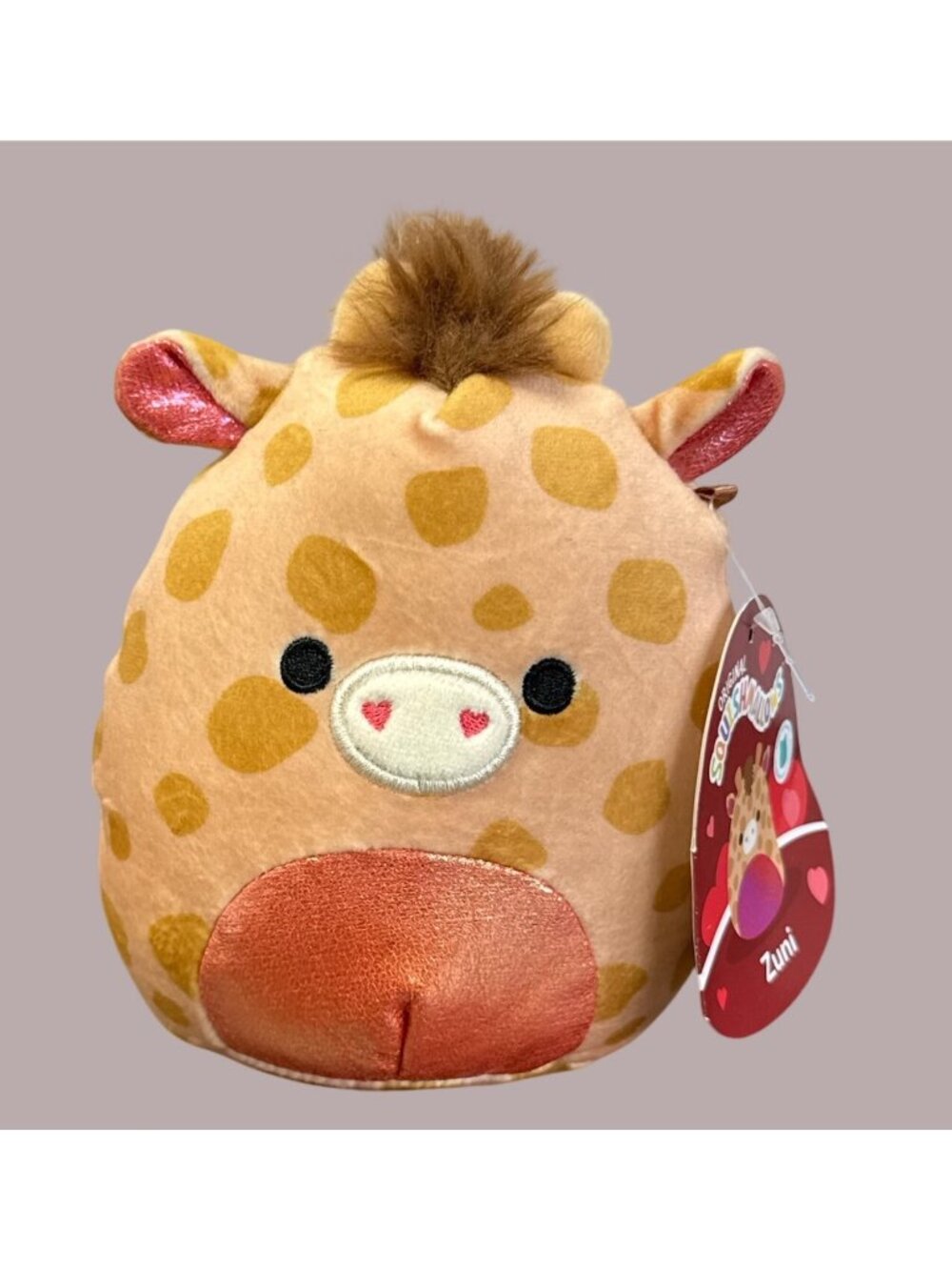 Squishmallows Zuni The Giraffe 5” Plush Toy With Tag Soft & Cuddly Collectible